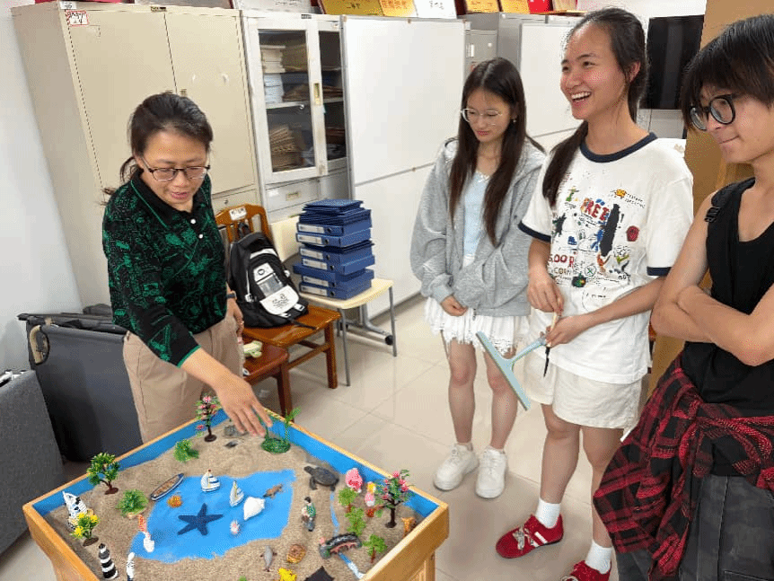 沙盘叙心，与自我对话——电信学院举办沙盘体验活动